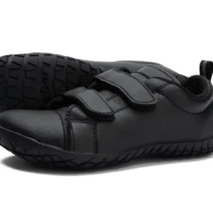 ZZFABER Leather Barefoot School Shoes